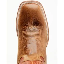 Cheap ???? Cody James Men's Upper Two-Tone Leather Western ???? Boots - Broad Square Toe Orange ✨ -Cody James -shop unnamed file 1000