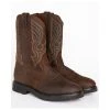 Cheap ???? Cody James Men's Western Pull On Work ???? Boots - Round Toe Brown ????