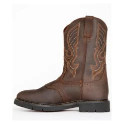 Cheap ???? Cody James Men's Western Pull On Work ???? Boots - Round Toe Brown ???? -Cody James -shop unnamed file 1004