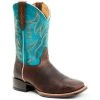 Top 10 ???? Cody James Men's Hoverfly Western Performance ???? Boots - Broad Square Toe Turquoise ????
