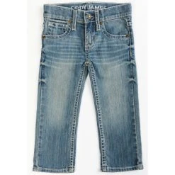 Outlet ???? Cody James Toddler-Boys' Clovehitch Light Wash Stretch Slim Straight ???? Jeans ????