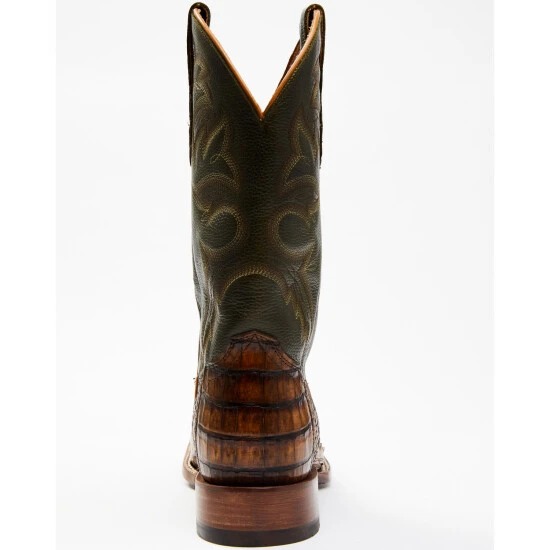 Budget ⌛ Cody James Men's Brown Exotic Caiman Tail Skin Western ???? Boots - Broad Square Toe ???? 5 Budget ⌛ Cody James Men's Brown Exotic Caiman Tail Skin Western ???? Boots - Broad Square Toe ???? - Image 5