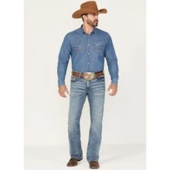 Coupon ???? Cody James Men's Manning Light Wash Slim Boot Stretch Denim ???? Jeans ⌛