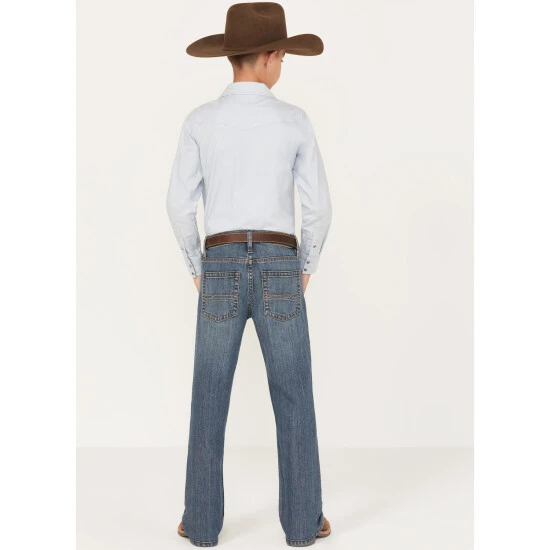 Best Sale ???? Cody James Boys' Bozeman Dark Wash Slim Bootcut Stretch Denim ???? Jeans ???? 3 Best Sale ???? Cody James Boys' Bozeman Dark Wash Slim Bootcut Stretch Denim ???? Jeans ???? - Image 3