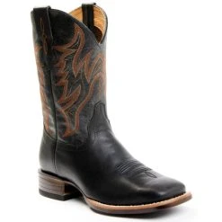 Promo ???? Cody James Men's Hoverfly Performance Black Western ???? Boots - Broad Square Toe ????