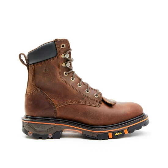 Budget ✔️ Cody James Men's 8" Decimator Work ???? Boots - Soft Toe Brown ???? 2 Budget ✔️ Cody James Men's 8" Decimator Work ???? Boots - Soft Toe Brown ???? - Image 2