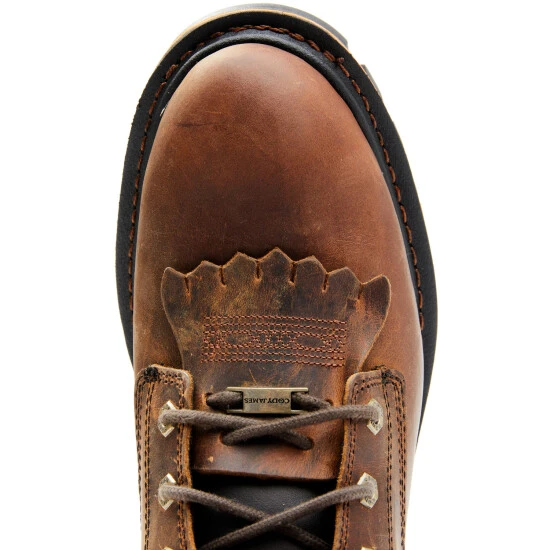 Budget ✔️ Cody James Men's 8" Decimator Work ???? Boots - Soft Toe Brown ???? 6 Budget ✔️ Cody James Men's 8" Decimator Work ???? Boots - Soft Toe Brown ???? - Image 6