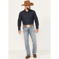 Discount ???? Cody James Men's Pinedale Slim Straight Stretch Denim ???? Jeans Medium Wash ????