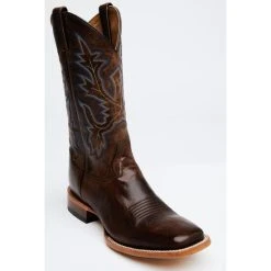 Hot Sale ⌛ Cody James Men's Duval Western ???? Boots - Broad Square Toe Brown ????