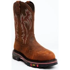 Flash Sale ???? Cody James Men's Decimator Tyche Dirty ???? Dog Pull-On Comp Work ???? Boots - Round Toe Brown ✨