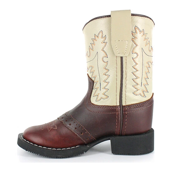 Hot Sale ???? Cody James Toddler Boys' Roper Western ???? Boots - Round Toe For Toddler-Boy Brown ???? 3 Hot Sale ???? Cody James Toddler Boys' Roper Western ???? Boots - Round Toe For Toddler-Boy Brown ???? - Image 3