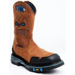 Cheap ???? Cody James Men's 11" Decimator Waterproof Western Work ???? Boots - Nano Composite Toe Brown ✔️