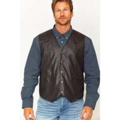 Coupon ???? Cody James Men's Brown Deadwood Vest ????