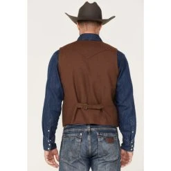 Best Pirce ???? Cody James Men's Sunday Best Vest Brown ???? -Cody James -shop unnamed file 1444