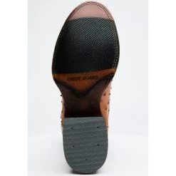 Budget ⌛ Cody James Men's Cognac Exotic Full-Quill Ostrich Western ???? Boots - Round Toe ???? -Cody James -shop unnamed file 1458