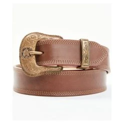 Buy ???? Cody James Men's Brown Basic Double Stitch Western Belt ❤️