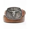Best reviews of ???? Cody James Boys' Longhorn Scroll Buckle Belt Brown ????