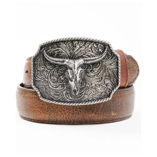 Best reviews of ???? Cody James Boys' Longhorn Scroll Buckle Belt Brown ???? 1 Best reviews of ???? Cody James Boys' Longhorn Scroll Buckle Belt Brown ????