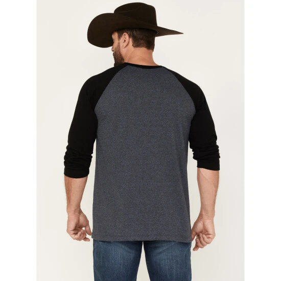 Buy ???? Cody James Men's Canyon Bronc Graphic Raglan T-Shirt Navy ❤️ 4 Buy ???? Cody James Men's Canyon Bronc Graphic Raglan T-Shirt Navy ❤️ - Image 4