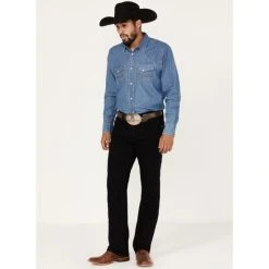 Cheap ???? Cody James Men's Midnight Black Wash Stretch Slim Straight ???? Jeans ✨