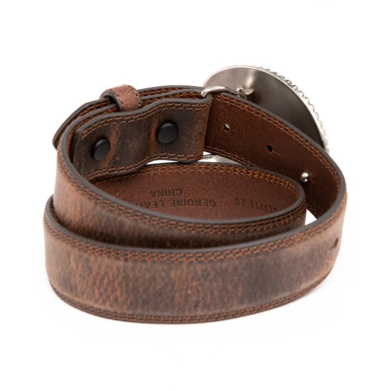 Coupon ???? Cody James Boys' Longhorn Plaque Buckle Belt Brown ⌛ 2 Coupon ???? Cody James Boys' Longhorn Plaque Buckle Belt Brown ⌛ - Image 2
