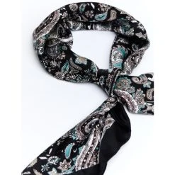 Discount ⌛ Cody James Men's Silk Navy Paisley Wild Rag Scarf ????