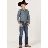 Best Sale ???? Cody James Youth Boys' Hazer Dark Wash Mid-Rise Stretch Slim Straight ???? Jeans Blue ????