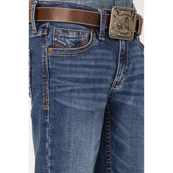 Best Sale ???? Cody James Youth Boys' Hazer Dark Wash Mid-Rise Stretch Slim Straight ???? Jeans Blue ???? 2 Best Sale ???? Cody James Youth Boys' Hazer Dark Wash Mid-Rise Stretch Slim Straight ???? Jeans Blue ???? - Image 2