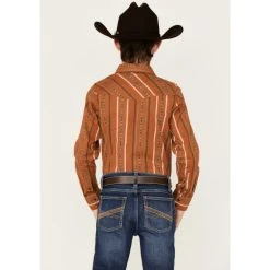 Buy ???? Cody James Boys' Southwestern Stripe Print Long Sleeve Snap Western ???? Shirt Brown ???? 7 Buy ???? Cody James Boys' Southwestern Stripe Print Long Sleeve Snap Western ???? Shirt Brown ???? -Cody James -shop unnamed file 1654