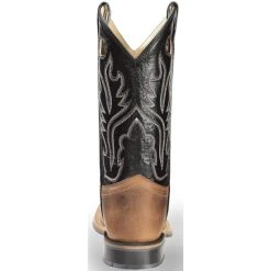 Deals ❤️ Cody James Boy's Light Black Calf Leather ???? Boots - Square Toe Light Brown ???? -Cody James -shop unnamed file 1677