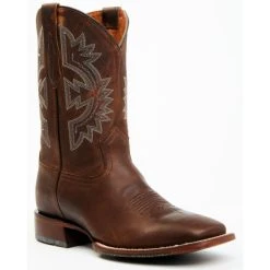 Budget ⭐ Cody James Men's Walnut Western ???? Boots - Broad Square Toe Brown ????