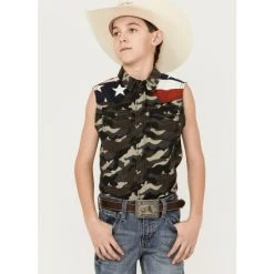 Best reviews of ???? Cody James Boys' Camo Print Sleeveless Bubba ???? Shirt Camouflage ????