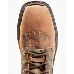 Best Sale ⌛ Cody James Men's Decimator Vibram Comp Lace-Up Work ???? Boots - Broad Square Toe Brown ???? -Cody James -shop unnamed file 1701