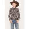 Best reviews of ???? Cody James Boys' Johnny Ringo Long Sleeve Snap Western ???? Shirt Red ????