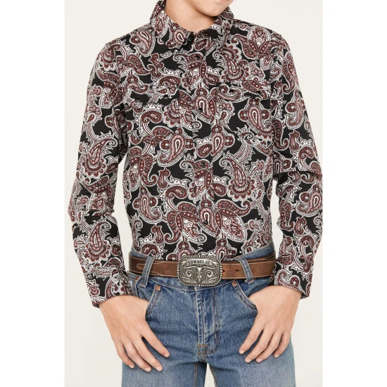 Best reviews of ???? Cody James Boys' Johnny Ringo Long Sleeve Snap Western ???? Shirt Red ???? 3 Best reviews of ???? Cody James Boys' Johnny Ringo Long Sleeve Snap Western ???? Shirt Red ???? - Image 3