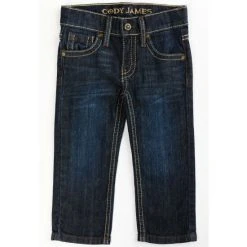 Cheapest ???? Cody James Toddler-Boys' Sheridan Dark Wash Mid-Rise Stretch Slim Straight ???? Jeans Medium Wash ✨