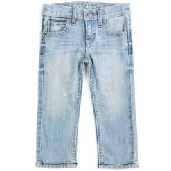 Buy ✨ Cody James Toddler-Boys' Crupper Light Wash Mid-Rise Stretch Slim Straight ???? Jeans Blue ????