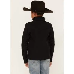 Brand new ???? Cody James Boys' Embroidered Softshell Jacket Black ???? -Cody James -shop unnamed file 1845