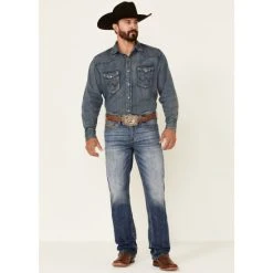 Wholesale ???? Cody James Men's Bullock Dark Wash Stretch Slim Straight ???? Jeans Blue ????