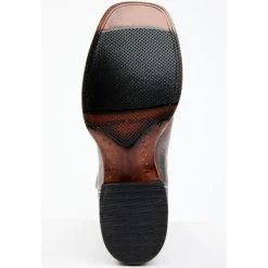 Outlet ???? Cody James Men's Cody Blue Utta Dark Brown Performance Leather Western ???? Boots - Broad Square Toe Orange ???? -Cody James -shop unnamed file 187
