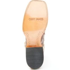 Flash Sale ⌛ Cody James Men's Exotic Full-Quill Ostrich Skin Western ???? Boots - Broad Square Toe Brown ???? -Cody James -shop unnamed file 1882