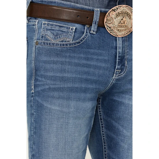 New ???? Cody James Men's Silverton Light Wash Stretch Relaxed Bootcut ???? Jeans Light Medium Wash ???? 2 New ???? Cody James Men's Silverton Light Wash Stretch Relaxed Bootcut ???? Jeans Light Medium Wash ???? - Image 2