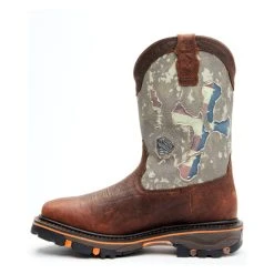 Outlet ???? Cody James Men's Camo Decimator Western Work ???? Boots - Soft Toe Brown ???? -Cody James -shop unnamed file 1890