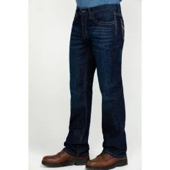 Best Pirce ???? Cody James Men's FR Millikin Dark Slim Bootcut Work ???? Jeans Indigo ???? -Cody James -shop unnamed file 1895