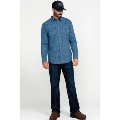 Best Pirce ???? Cody James Men's FR Millikin Dark Slim Bootcut Work ???? Jeans Indigo ???? -Cody James -shop unnamed file 1898