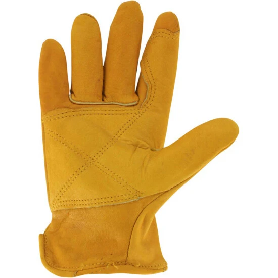 Brand new ⭐ Cody James Men's Gold Grain Cowhide Work Gloves Camel ???? 3 Brand new ⭐ Cody James Men's Gold Grain Cowhide Work Gloves Camel ???? - Image 3