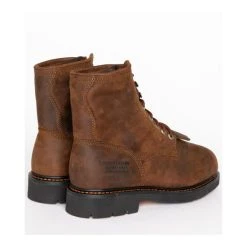 Hot Sale ???? Cody James Men's 8" Lace Up Kiltie Waterproof Work ???? Boots - Composite Toe Brown ???? -Cody James -shop unnamed file 1940