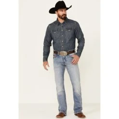 Discount ???? Cody James Core Men's Holt Medium Wash Stretch Slim Bootcut ???? Jeans Blue ????