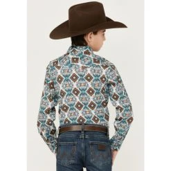 Best Sale ???? Cody James Boys' Southwestern Great Plains Print Long Sleeve ???? Shirt Turquoise ???? 7 Best Sale ???? Cody James Boys' Southwestern Great Plains Print Long Sleeve ???? Shirt Turquoise ???? -Cody James -shop unnamed file 1961
