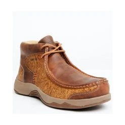 Budget ???? Cody James Men's Wallabee Tyche Chill Zone Casual Lace-Up Camp Work ???? Shoe - Moc Toe Brown ????